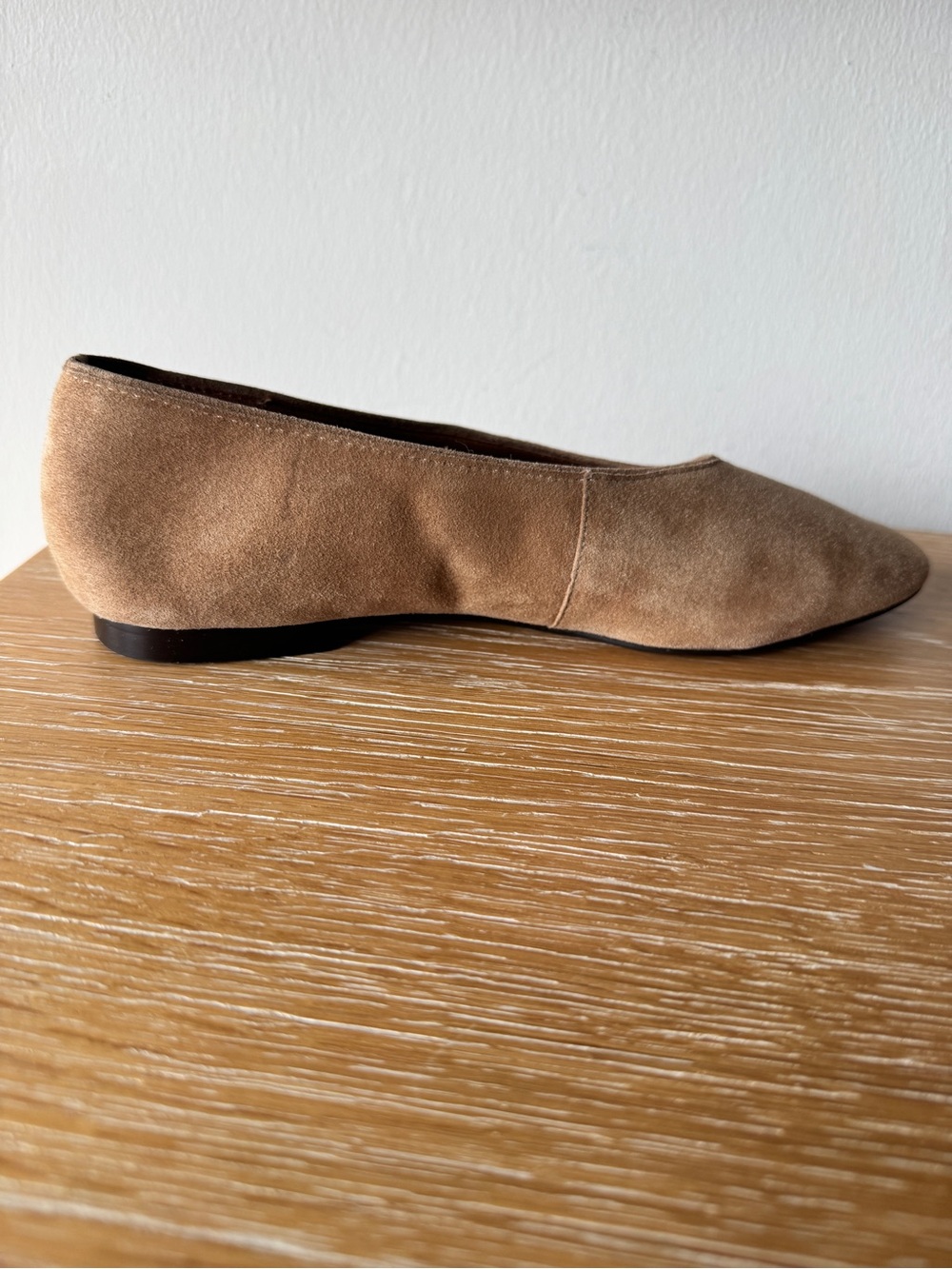 NWOB MADEWELL Women’s The Mylie Ballet Flat in Tawny Khaki Suede Size 8 NX064 - Picture 11 of 16